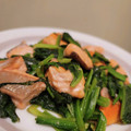 mmたろう's cooksnap of when they made 鮭とほうれん草のバター醤油炒め.