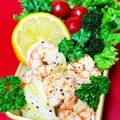 serafin's cooksnap of when they made えびとキャベツのレモンバター炒め.
