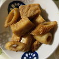 ☆テルエ☆'s cooksnap of when they made 絹厚揚げとちくわの煮物.
