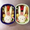 Chaaa_room's cooksnap of when they made ロールちゃんのキャラ弁♪.