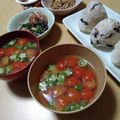 よちりん's cooksnap of when they made 美肌！疲労回復！　オクラとトマトの味噌汁.