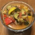 揚げ物love's cooksnap of when they made 簡単☆絶品☆夏野菜でラタトゥイユ.