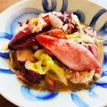 kinniko's cooksnap of when they made ネギの甘味が美味しい！イカのぬた.