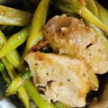 ミント🌿's cooksnap of when they made 鰤とアスパラの梅バター炒め.
