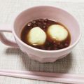 ぱふ♪'s cooksnap of when they made もっちもちおからできなこ団子とぜんざい.