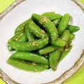 きゃんでぃ×2's cooksnap of when they made スナップえんどうの生姜醤油あえ.