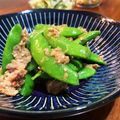 四谷わかば's cooksnap of when they made スナップえんどうのツナ味噌和え.