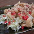 亀と空's cooksnap of when they made キャベツと揚げの焼きびたし.