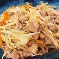 しゅんしゅんパパ's cooksnap of when they made 豚バラ、もやし、きのこのオイスター炒め.