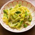 ハッピーマリンラブ's cooksnap of when they made キャベツの塩ダレ和え.