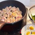 UOYOSHI84's cooksnap of when they made 豚バラ肉と新玉ねぎでトロトロ魯肉飯風！！.