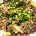 ☆ayami☆26's cooksnap of when they made 超簡単　キャベツとひき肉の味噌炒め♡.