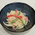 中2からヨロ's cooksnap of when they made 新玉ねぎ&カニカマサラダ　マヨ和風.