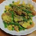 55才のおじさん's cooksnap of when they made お弁当に★ウインナーと玉子の粉チーズ炒め.