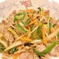 悠LOVE航's cooksnap of when they made ルクエでチャプチェ.