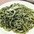 わかママ＊'s cooksnap of when they made 春菊とゴマの和風ジェノベーゼパスタ.