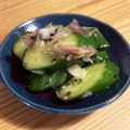 Soirate28's cooksnap of when they made ごま塩きゅうりの浅漬け(≧∇≦).