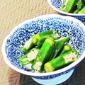 Dellaたん's cooksnap of when they made おくらのわさび醤油漬け.