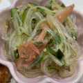 ゆいまーるん's cooksnap of when they made 胡瓜・カニカマ・春雨のツルツル酢の物♪.