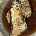 ariyuch's cooksnap of when they made 白身魚（ハタ）の煮付け☆漁師風.
