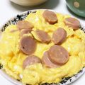 YUKIKI☆'s cooksnap of when they made お魚ソーセージのふわとろスクランブル♡.