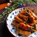 haruku221's cooksnap of when they made 豆苗の肉巻き.
