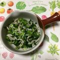 おはなすき's cooksnap of when they made 小松菜としらすふりかけ.