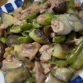 リラシャン's cooksnap of when they made 簡単♡豚肉なすピーマンの炒め物.