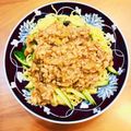 hitomiogasawara's cooksnap of when they made 蒸し中華麺でお手軽ジャージャー麺！給食.