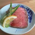 にゃんがす's cooksnap of when they made 58℃ローストビーフ低温調理 塩投入比較.