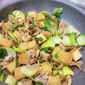 ちょ〜☆'s cooksnap of when they made チンゲン菜と豚肉の生姜しょう油炒め.