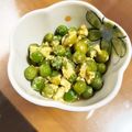 はちみつlove's cooksnap of when they made えんどう豆の炒り卵煮.