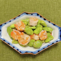 コムギ大好き's cooksnap of when they made そら豆と海老の炒め(中華風にと).