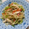 すずきはなこ's cooksnap of when they made しめじと夏野菜で❀中華マリネ風サラダ.