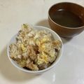 papikun's cooksnap of when they made オイスターソースでコク旨シンプル炒飯.