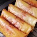 瑚ちゃん's cooksnap of when they made 簡単お弁当　キャベツとハムチーの春巻き.