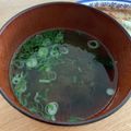 ポメちょん's cooksnap of when they made つわり時期に？☆簡単☆梅わかめのお吸い物.