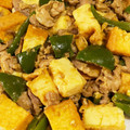 ふぅ＆かず's cooksnap of when they made 簡単！ひき肉と厚揚げのカレー粉炒め♡.