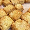 ohanamog's cooksnap of when they made 世界一簡単な豆腐チョコチップスコーン.