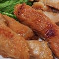 akiyuママ's cooksnap of when they made 息子の大好きな♪豚ロースの味噌漬け.