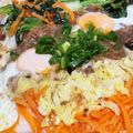 クックG1CG0C☆'s cooksnap of when they made スキレットで石焼ビビンバ風牛丼.