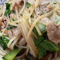 きぞぅ。's cooksnap of when they made モヤシと青梗菜のオイスターソース炒め.