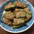 なつっこりー's cooksnap of when they made ♪ いつものピーマンの肉詰め♪.