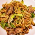 なーなちゃん's cooksnap of when they made 和風カレー焼きそば.