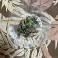 クックIV4GSK☆'s cooksnap of when they made 春菊と人参とサバ缶のマヨ和え.