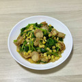 クック4P73QB☆'s cooksnap of when they made ✿ホタテとほうれん草のバター醤油炒め✿.