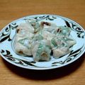 チコリママ's cooksnap of when they made 餃子みたいな 梅シソささみ揚げ.