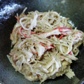 Coo1215's cooksnap of when they made えのきとカニカマ和えちゃいました★.