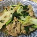 Remtan's cooksnap of when they made 蓮根が主役！野菜たっぷり甘辛肉炒め♪.