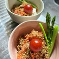 siomamakam's cooksnap of when they made 高タンパク質♡腸活にも♡キムチ納豆豆腐.